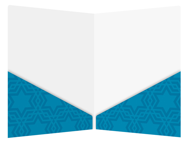 Free Template: Torah Scroll Jewish Presentation Folder Design