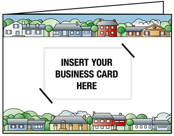 Real Estate Photo Holder Thank You Card