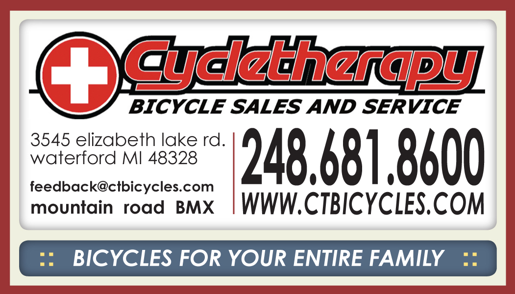 Cycletherapy one sided business card design