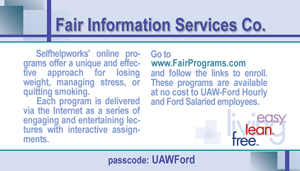 Fair Information Services Co.: Back