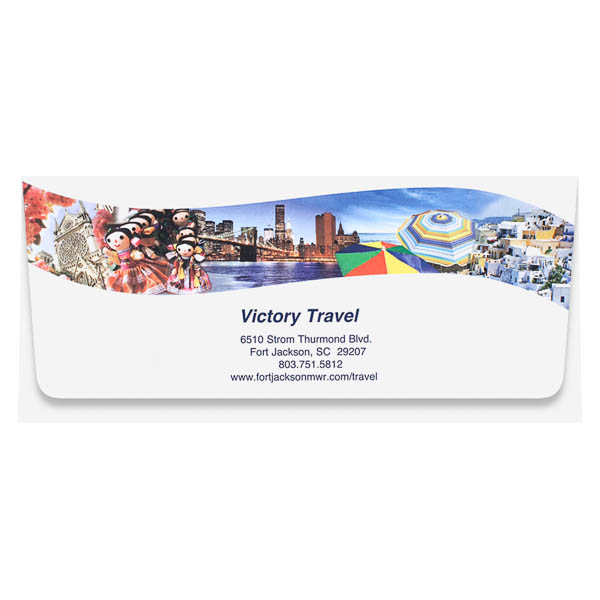 Enjoy Your Trip Document Folder Personalized Travel Agent Folders
