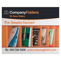 Company Folders (Back View)