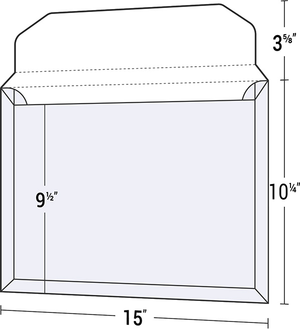 Expanding Portfolio Envelope Custom Legal Size Folder Envelopes
