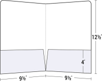08-24 Oversized Two Pocket Presentation Folder