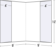 08-58 Two Vertical Pockets Presentation Folder