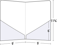 08-61 Diagonal Pockets Presentation Folder
