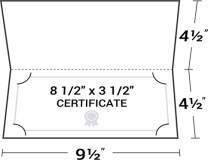 09-17 Gift Check/Small Certificate Cover