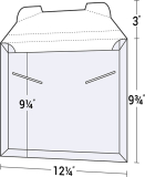 16-13-CON Expandable Portfolio with Tuck Tabs