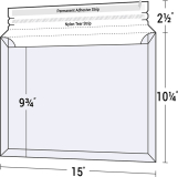 16-45-CON Legal Size Conformer Expanding Mailer Envelope