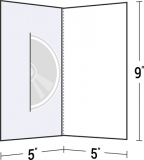 26-49 Reinforced CD/DVD Disk Wallet Folder