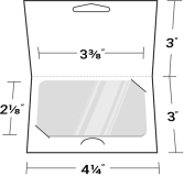 50-D-55-009 Hanging Gift Card Holder