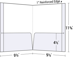 Reinforced Edges Presentation Folder