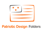 patriotic design presentation folders