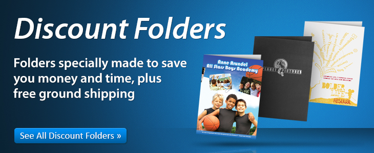 Discount Presentation Folders