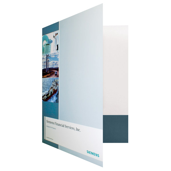 Corporate Folder With Branding