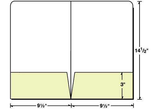 Legal size folder measurements