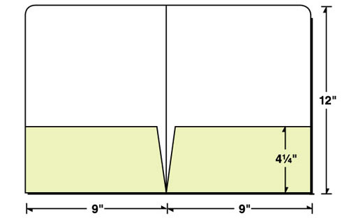 Letter Size Folder Measurements