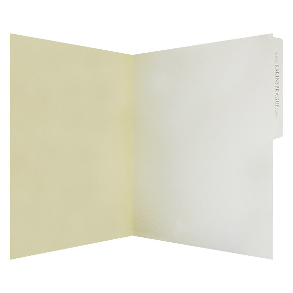 Right Pocket Letter Size Tabbed File Folder Right Pocket Letter Size Tabbed File Folder