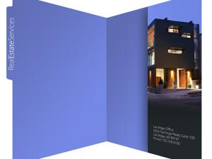 Vertical Pocket File Folder