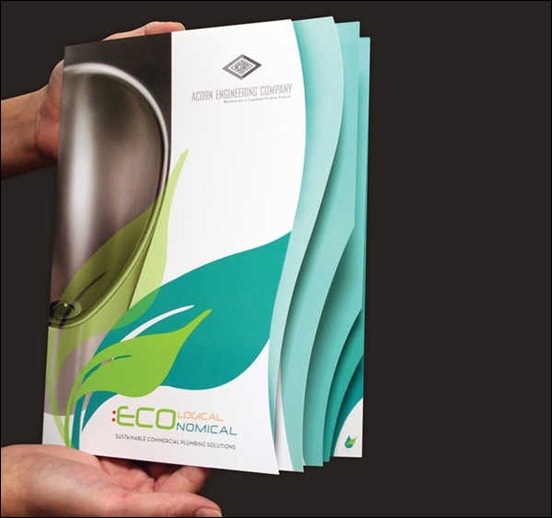 Creative Die-Cut Brochure