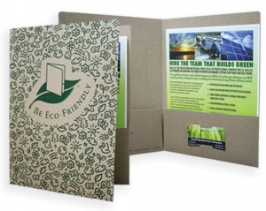 Eco-Friendly Presentation Folder