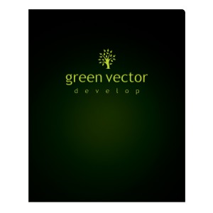 Binder with Debossed Text and Logo