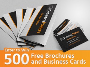 Giveaway: Free Custom Brochures and Business Cards