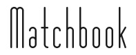 Matchbook font