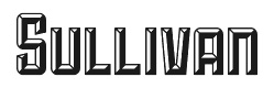Sullivan font