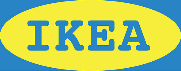 Worst Fonts Example - Courier (Ikea Logo)