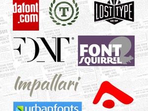 The Top 8 Free Font Sites for Print Designers