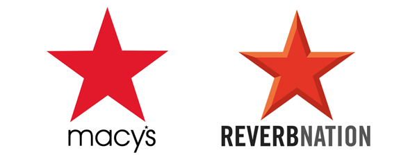 Macy's vs. ReverbNation Logo Design