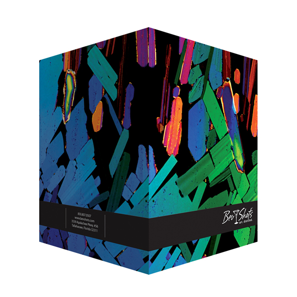 Interview Lester Hutt of BevShots, Award Winning Folder Design