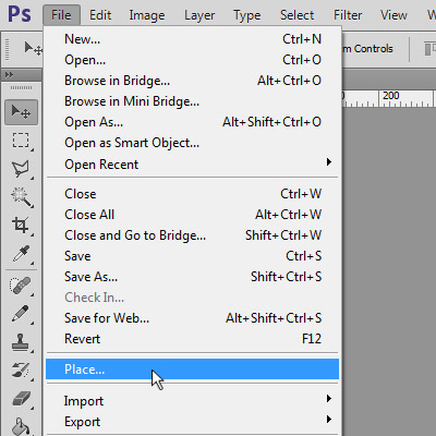 How to Place a Template in Photoshop