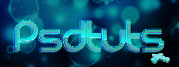 Gorgeous Glassy Text Effect