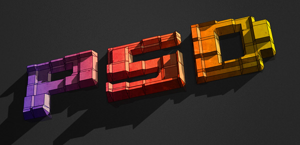 How to Create 3D Text Blocks in Photoshop
