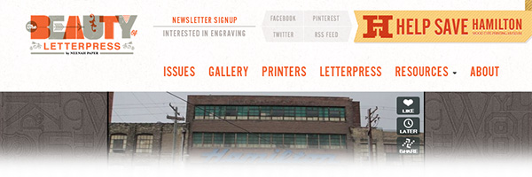 The Beauty of Letterpress (Letterpress Designs)