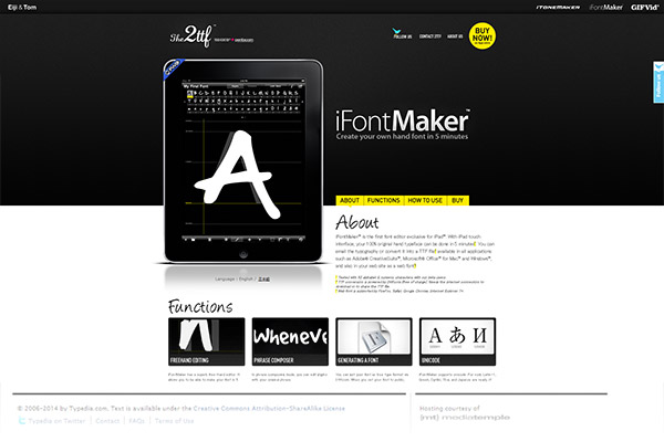 iFontMaker – The first & fastest font editor for iPad