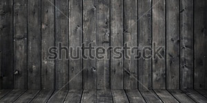 Black Wooden Laminate as a Background