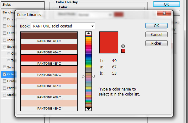 Adobe Illustrator Pantone Color Chart