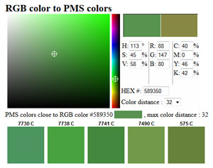 Neon Pms Color Chart