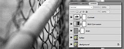 Grainy B & W Action Set Grainy B & W Action Set