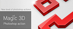 Magic 3D Photoshop Action Magic 3D Photoshop Action
