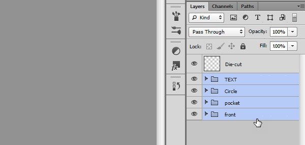 Creating Mockup-Ready Images from a Photoshop Template - Step 1