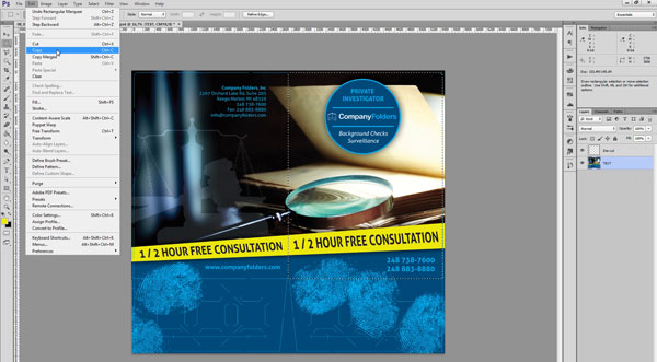 Creating Mockup-Ready Images from a Photoshop Template - Step 3