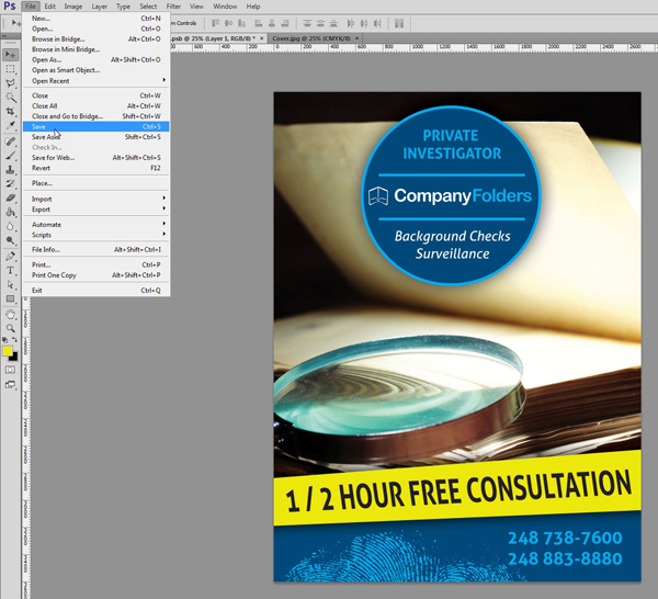 Importing Images into Mockup - Step 3