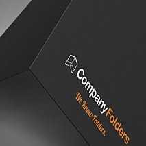 Lower Tent Position Folder Mockup Template