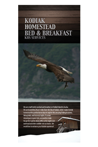 Kodiak Homestead Rack Card