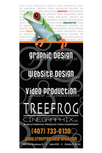 Treefrog Cinegraphix Rack Card