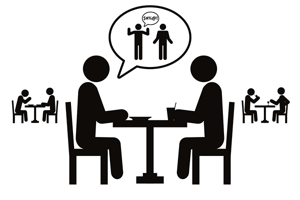 Be honest, but play to the room